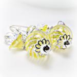 Yellow Blown Glass Hollow E..